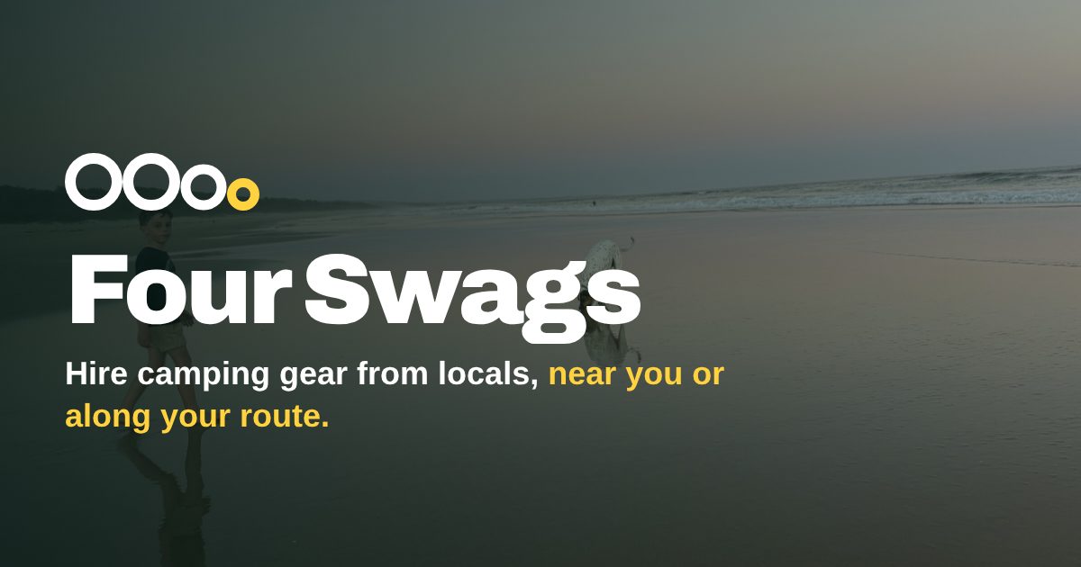 Snap Kayaks Earn from your camping gear · Four Swags